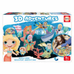 Puzzle 3D Adventures Sereias Educa