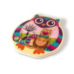 Puzzle Madeira Floresta 4 pçs OOPS