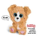 Cão Lollidog, Peluche de 15cm Nici