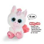 Unicórnio Milky-Fee, Peluche de 15cm Nici