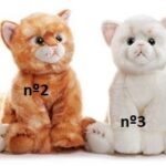 Peluche Gato 30 cm - 4 modelos