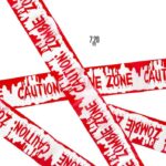 Fita de Vedação Caution Zoombie