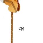Peluche Hobby Horse - Cavalo com vara e som