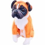 Peluche Rescue Dogs Boxer com som18cm - Wild Republic