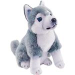 Peluche Rescue Dogs Husky com som 18cm - Wild Republic