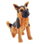 Peluche Rescue Dogs Pastor Alemão com som 18cm - Wild Republic