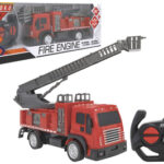Veiculo Camião de Bombeiro com escada telecomandado com luz