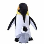 Peluche Penguin Imperador Mãe e Bebê 38cm