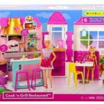 Restaurante Da Barbie C/ Boneca + Acessórios