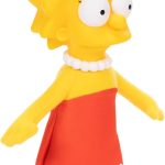 Peluche Os Simpsons -Lisa de 24 cm - peluche com cabeça de vinil
