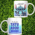 Caneca  Stitch Profissão  TATUADOR