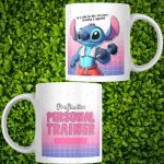 Caneca  Stitch Profissão PERSONAL TRAINER "M"